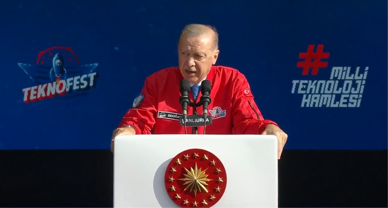 Cumhurbaşkanı Erdoğan TEKNOFEST Güneydoğu’da konuşuyor