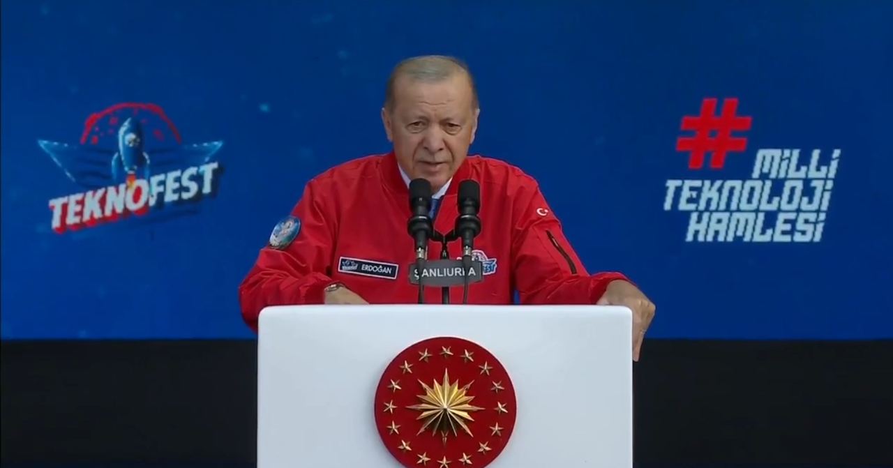 Cumhurbaşkanı Erdoğan’dan TEKNOFEST'te gençlere mesaj: Soykırımcıları sizler durduracaksınız