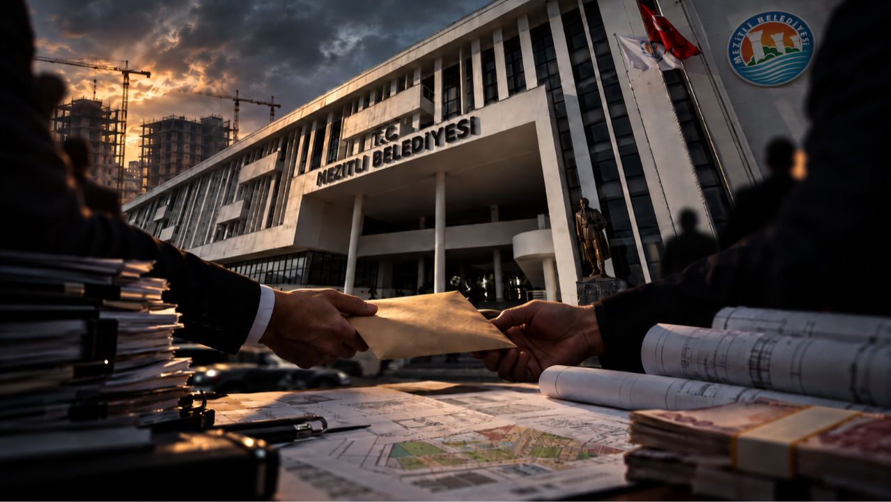 Mezitli’de imar ve rüşvet iddiaları: Başkan Yardımcısı Atilla Küsbeci ile eşi aynı dosyada