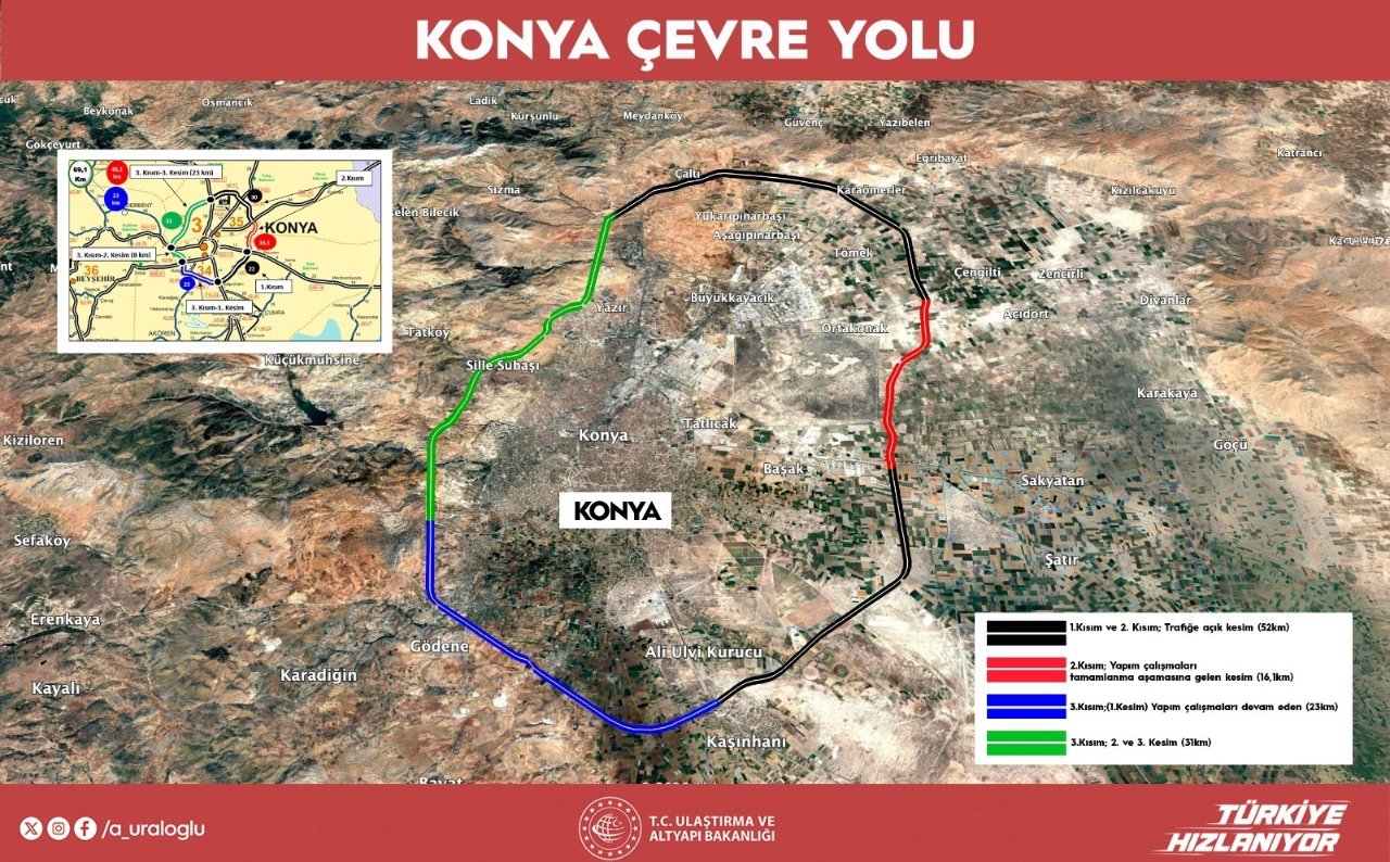 Uraloğlu duyurdu: 3 kısımda tamamlanacak proje ile yol 24 dakika kısalacak