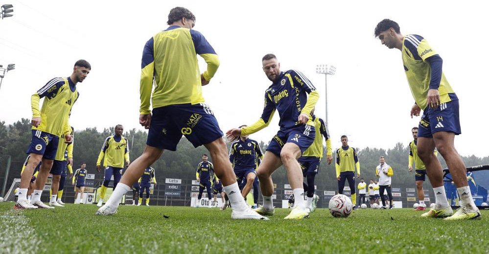 Fenerbahçe'de Göztepe maçı hazırlıkları (Fotoğraf: Fenerbahçe Resmi)