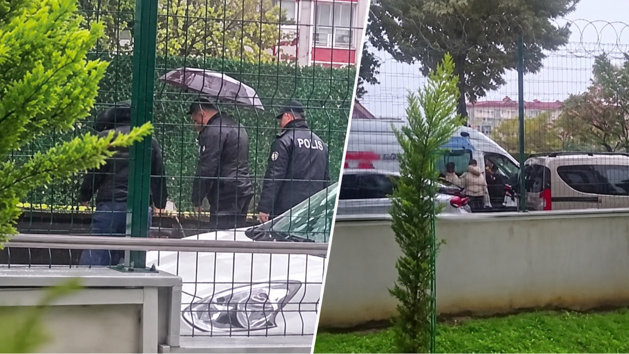 Okul önündeki kavgada bekçi veliyi silahla vurdu