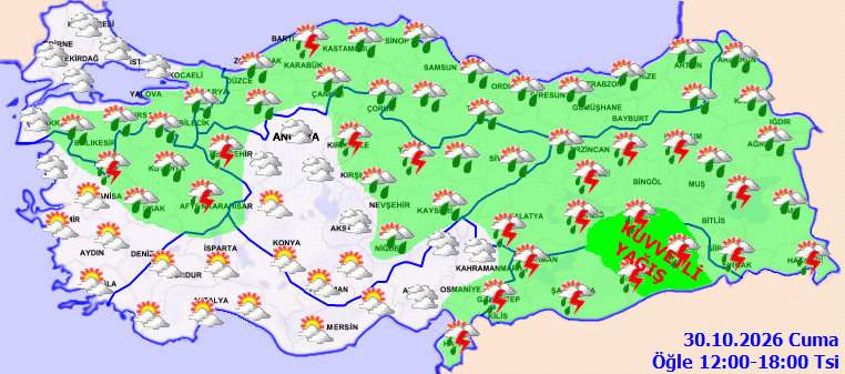 Sağanak yağış beklenen iller! Yarın yağmur yağacak mı, hangi illerde sarı kodlu uyarı verildi?