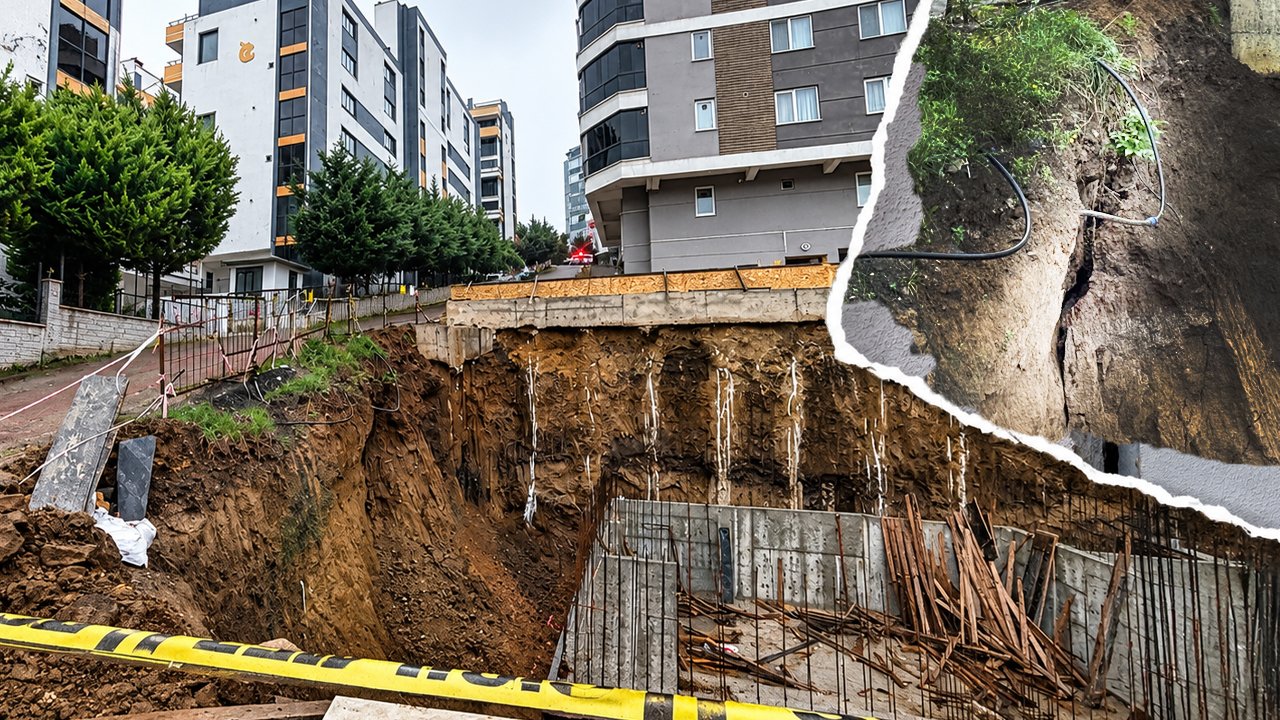 Bu defa Samsun! Beş katlı bina tahliye edildi: Tehlike göz göre göre gelmiş