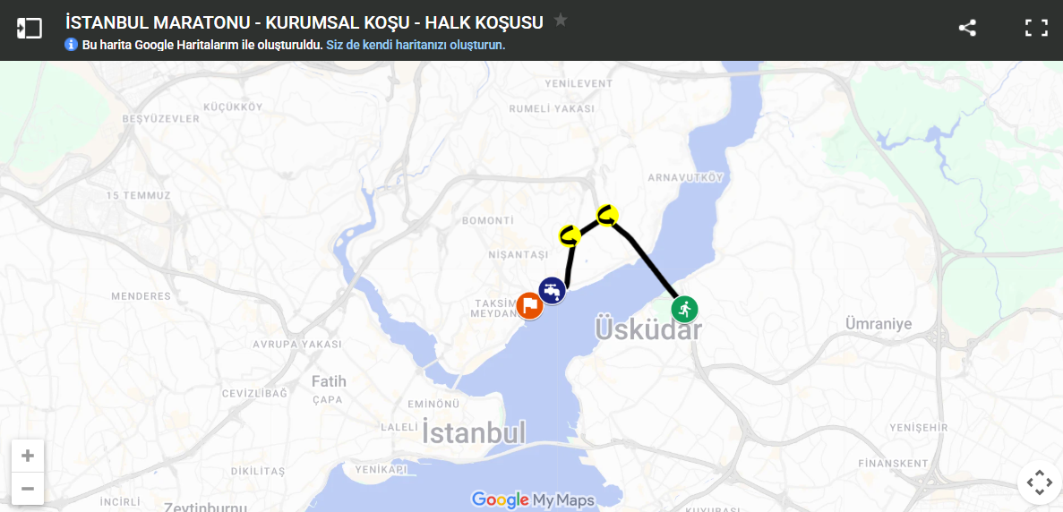 istanbul maratonu ne zaman, saat kaçta? Halk koşusu parkur bilgisi paylaşıldı