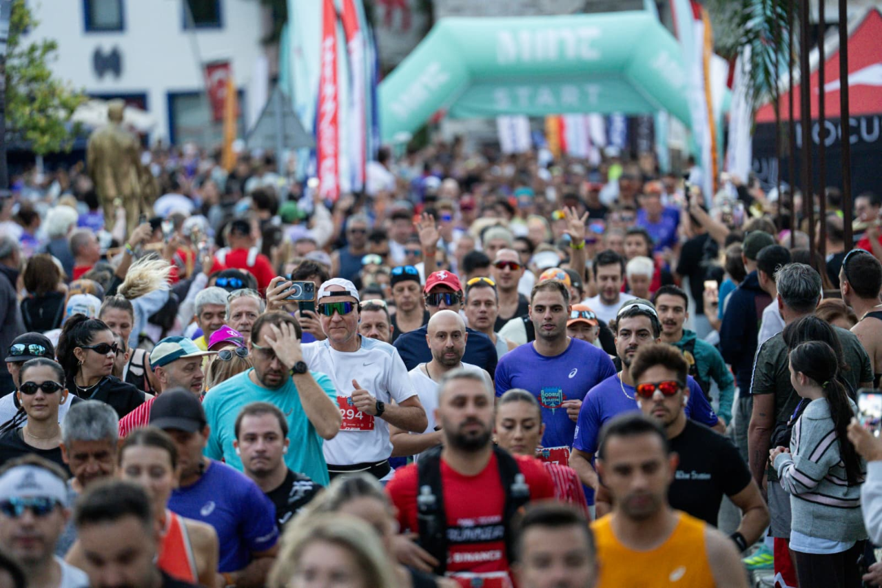 9. Uluslararası Bodrum Yarı Maratonu tamamlandı: Organizasyona 23 ülkeden 2 bin 500 sporcu katıldı