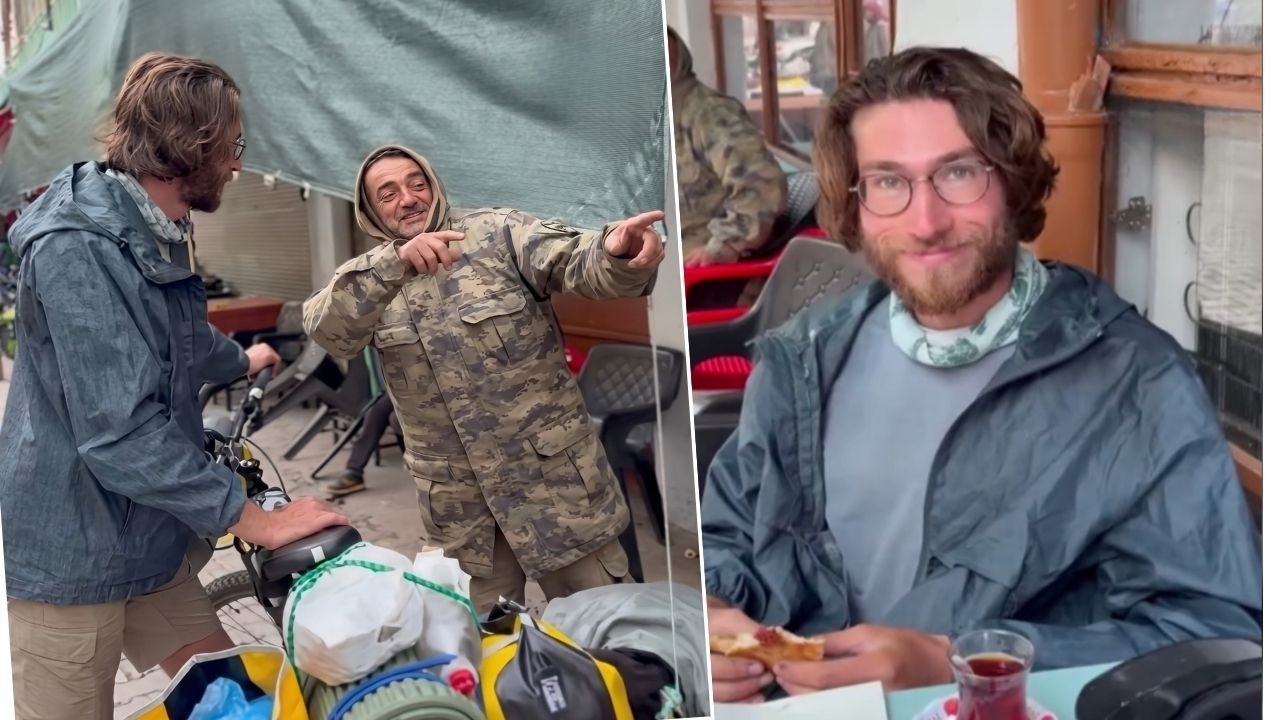 Çay ocağında imdadına yetiştiler
