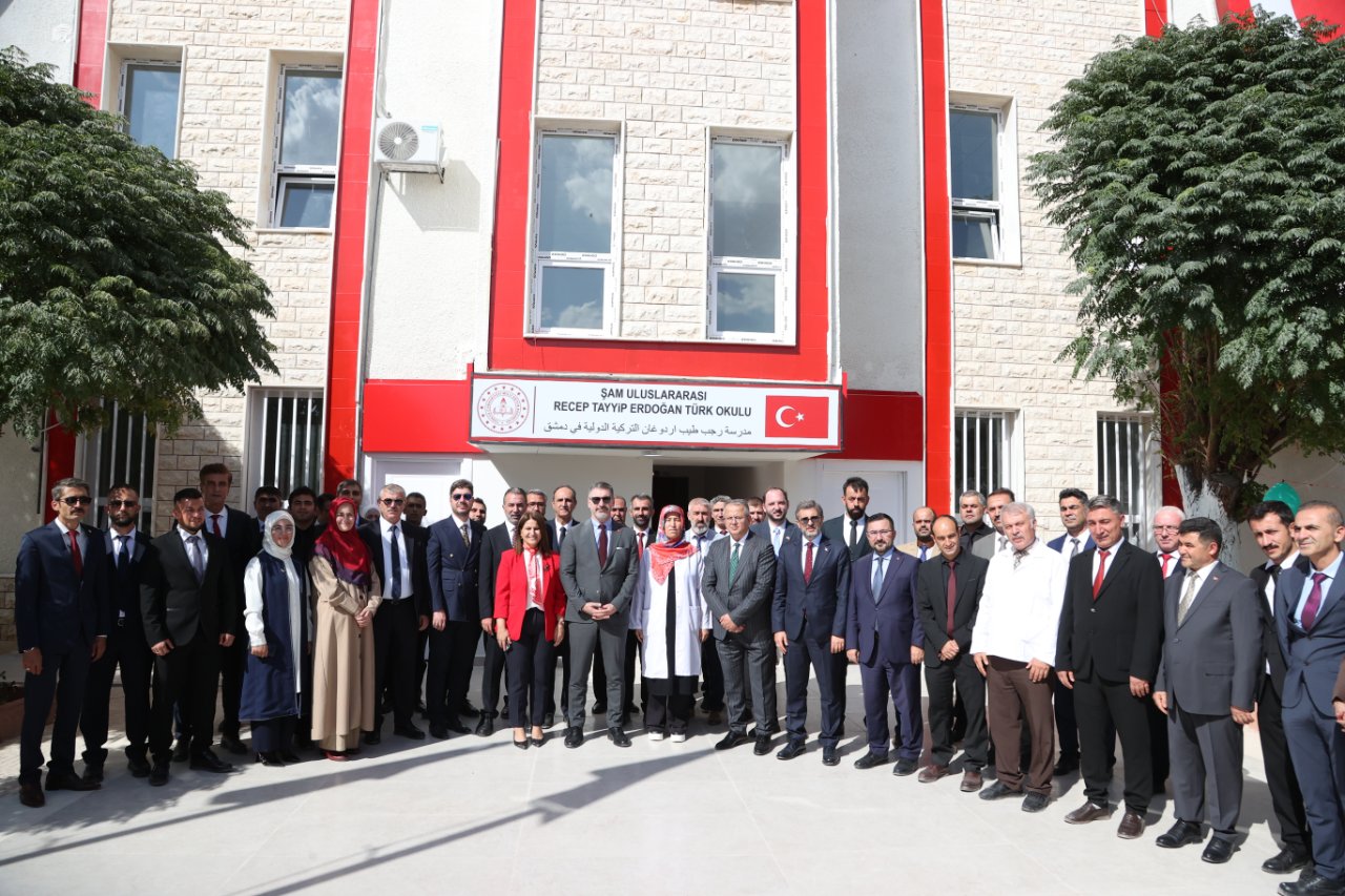 Şamdaki Recep Tayyip Erdoğan Türk Okulu kapılarını açtı