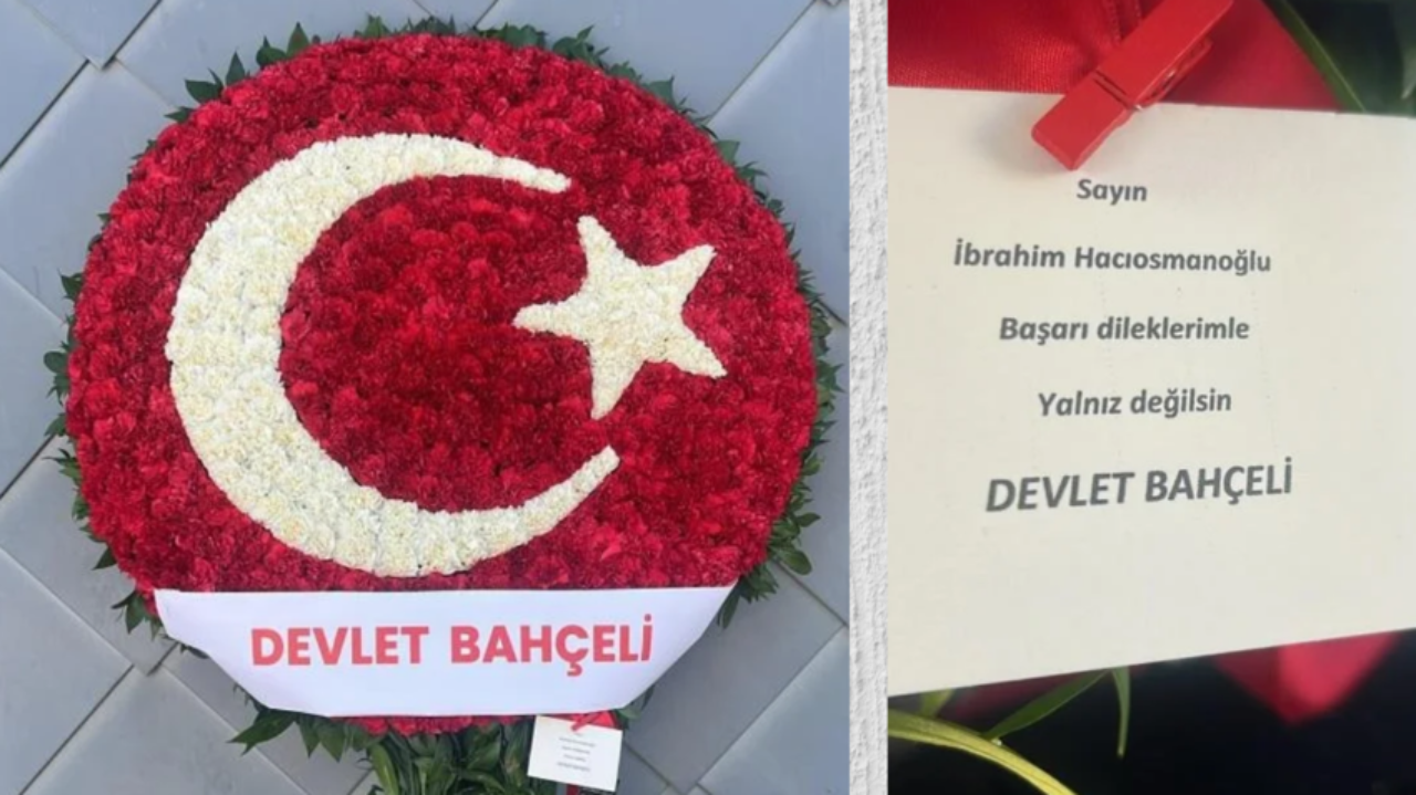 Bahçeli’den Hacıosmanoğlu’na “yalnız değilsin” mesajı