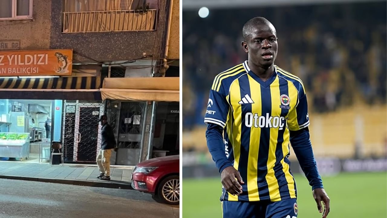 Fenerbahçeli yıldız futbolcu N'Golo Kanté Üsküdar’da tek dolaşırken başına görüntülendi