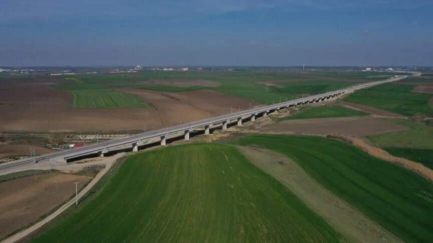 Hızlı tren sınıra dayandı! Cumhurbaşkanı Erdoğan açacak, 4 saatlik yol 1,5 saate düşecek
