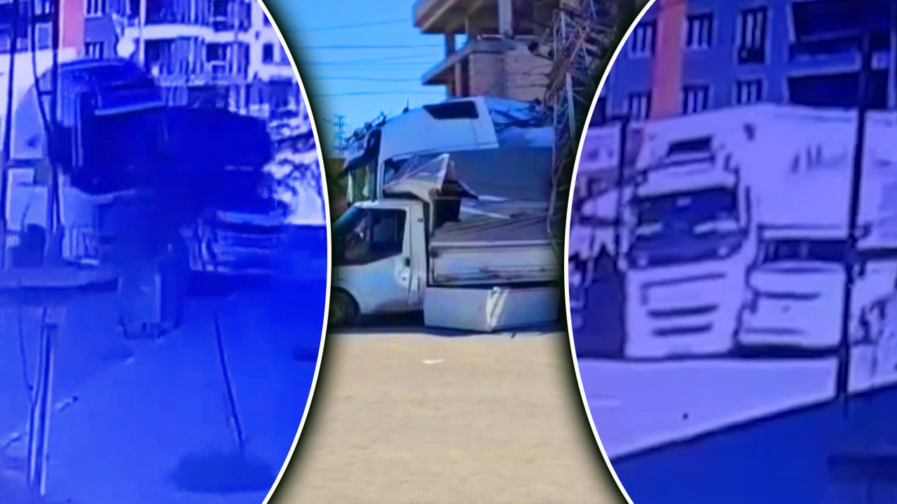 Iğdır’da tır sürücüsü dehşeti kamerada