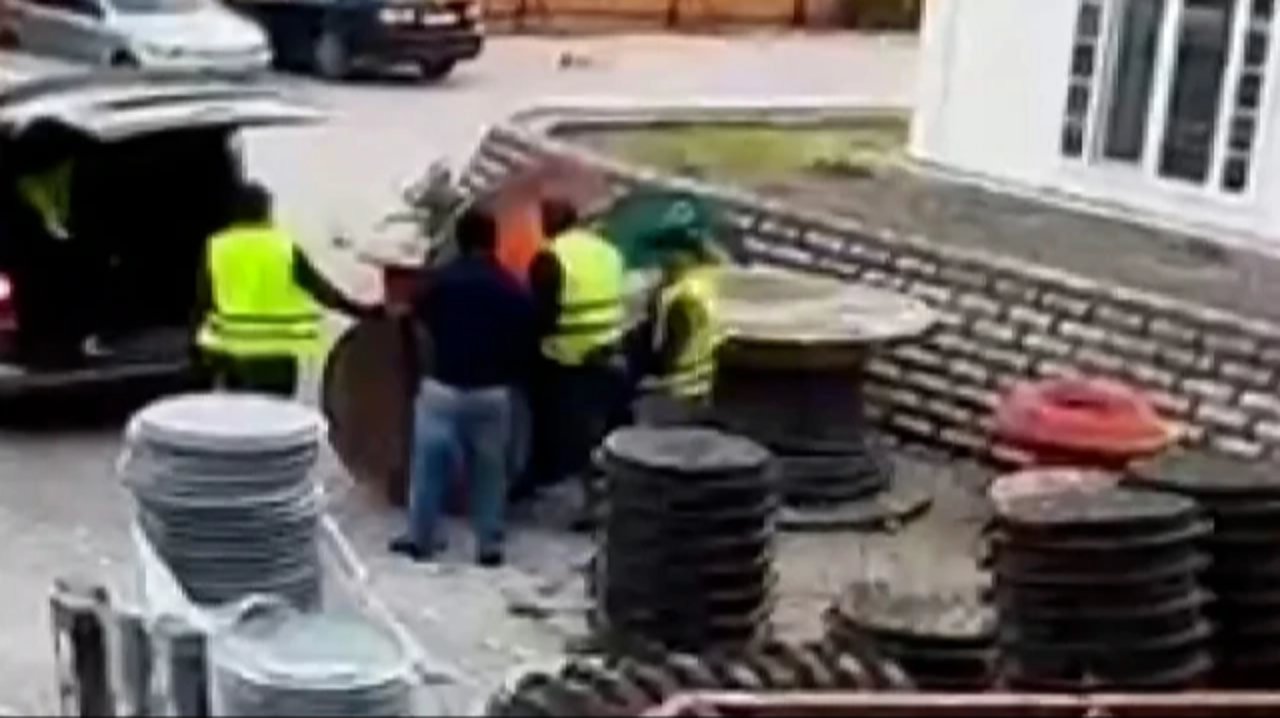 İstanbul'da şantiyeden 1,4 milyon liralık kablo çalan şahıslar tutuklandı