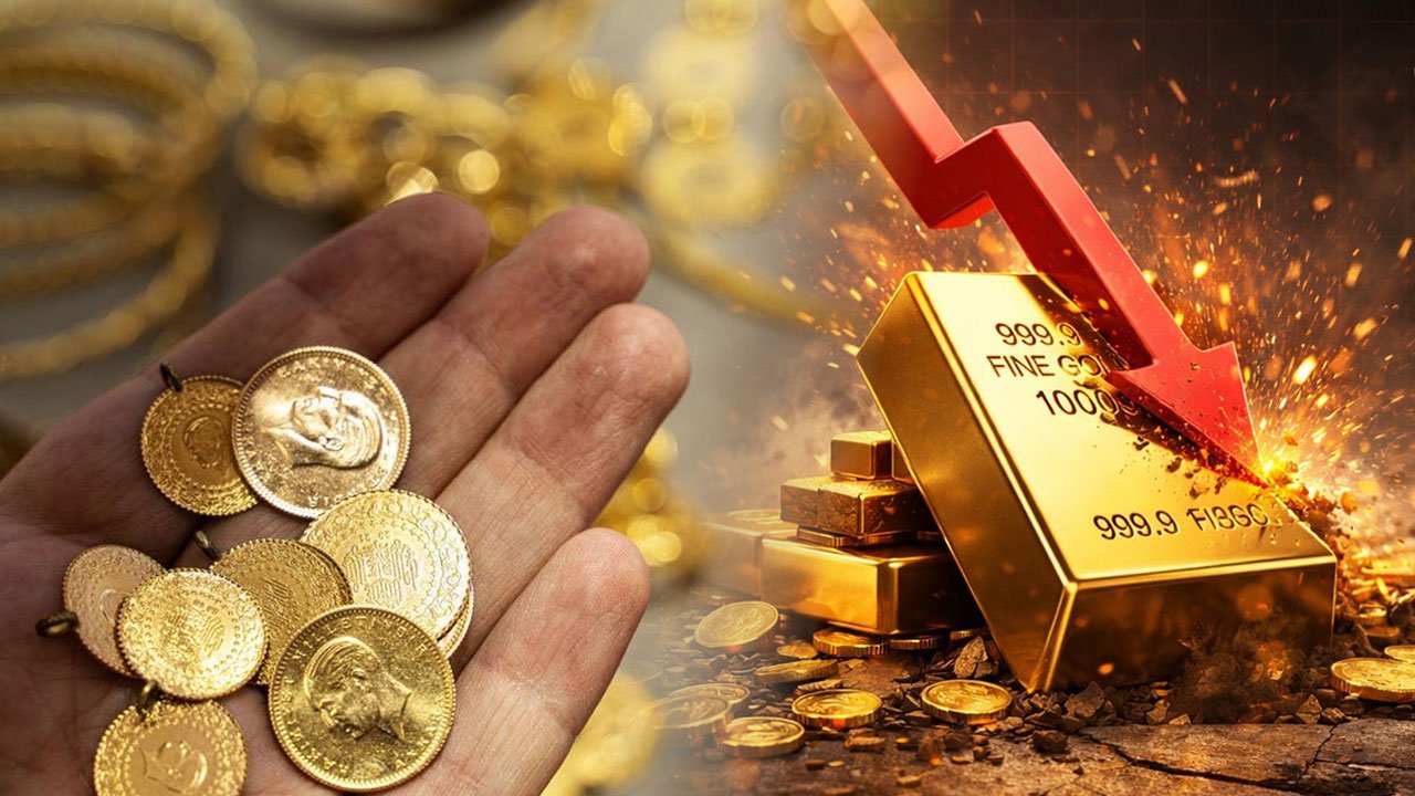 Altın uçurumun kenarında! Fiyatlar iki ayın dibini gördü
