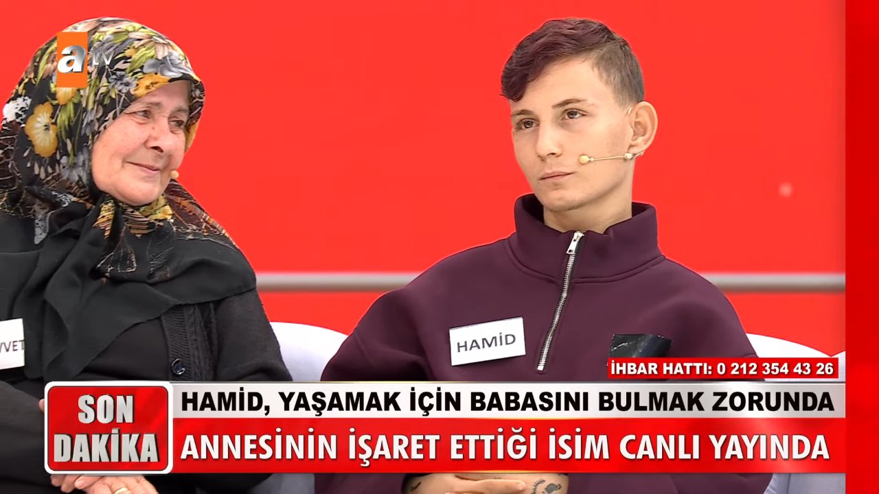 Hamidin yıllardır aradığı babası ortaya çıktı! Müge Anlının programında yüzleştiler