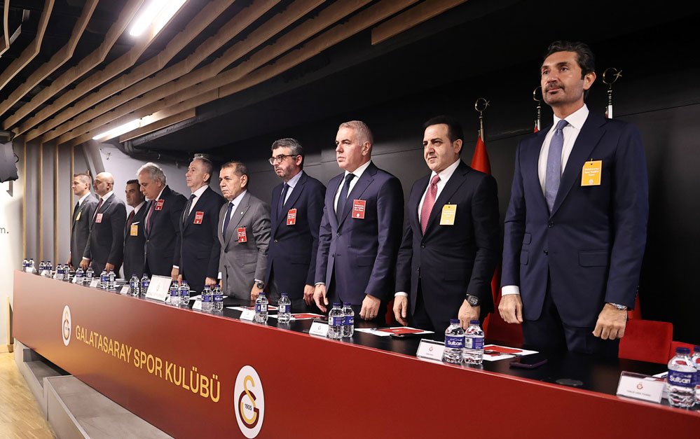 Galatasaray Kulübü'nün ekim ayı olağan divan kurulu toplantısından