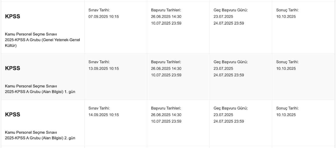 KPSS her yıl oluyor mu, bir sonraki KPSS sınavı ne zaman yapılacak? 2027-2028 KPSS tarihleri gündemde