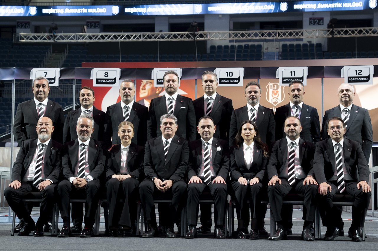 Beşiktaş Kulübü'nün yeni yönetim kurulu