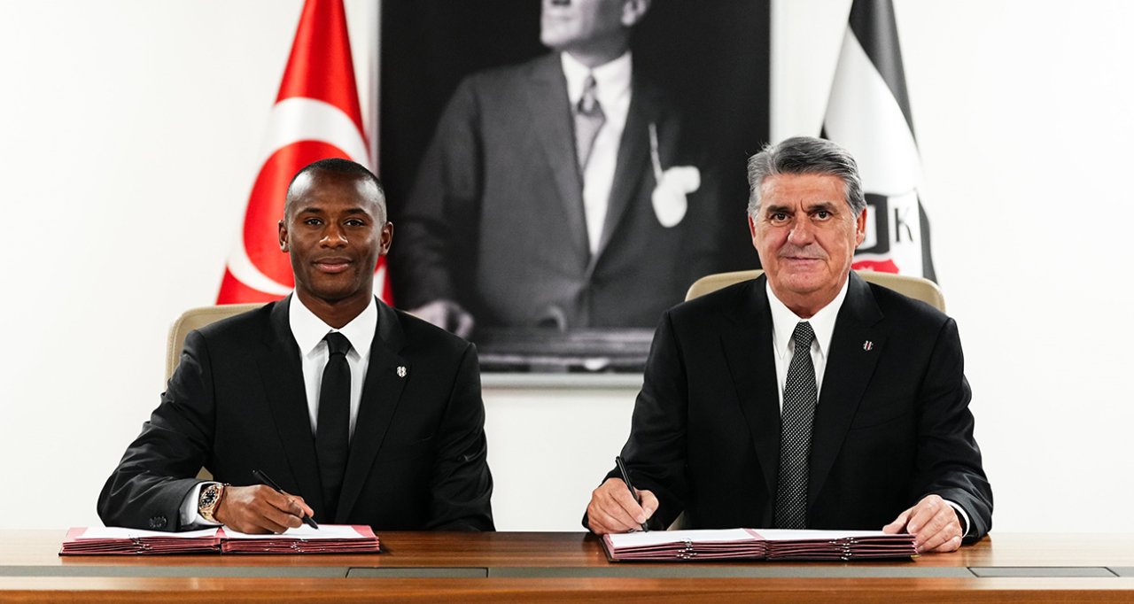 Tiago Djalo - Beşiktaş Başkanı Serdal Adalı