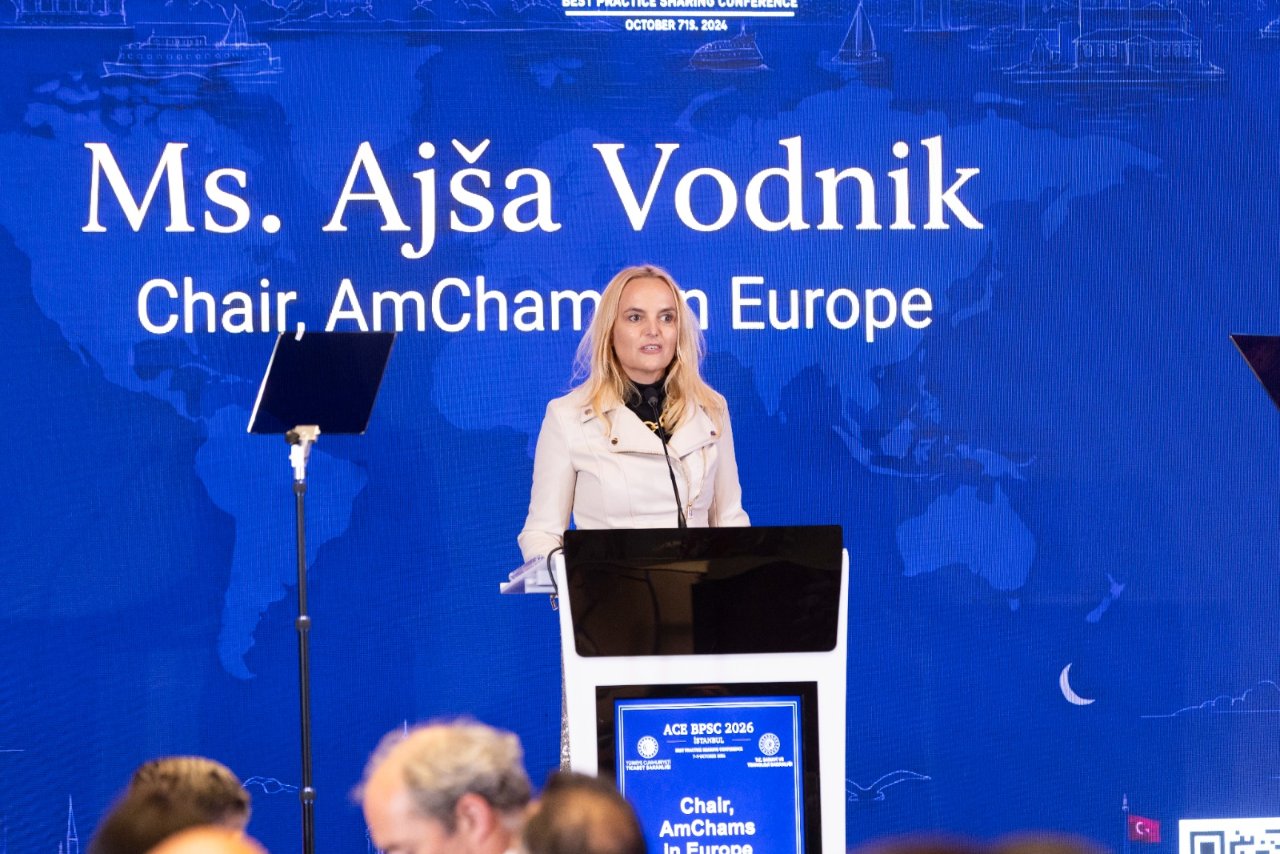 Amchams in Europe (ACE) Başkanı Ajša Vodnik