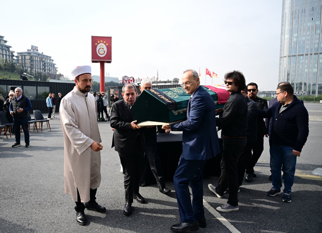 Ali Fuat Diriker için RAMS Park'ta cenaze töreni düzenlendi