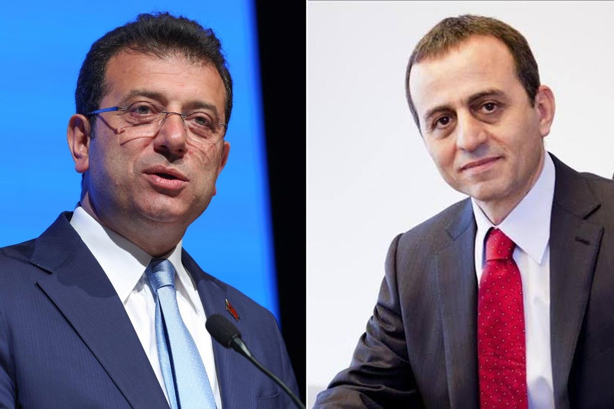 Ekrem İmamoğlu ve Ali Nuhoğlu