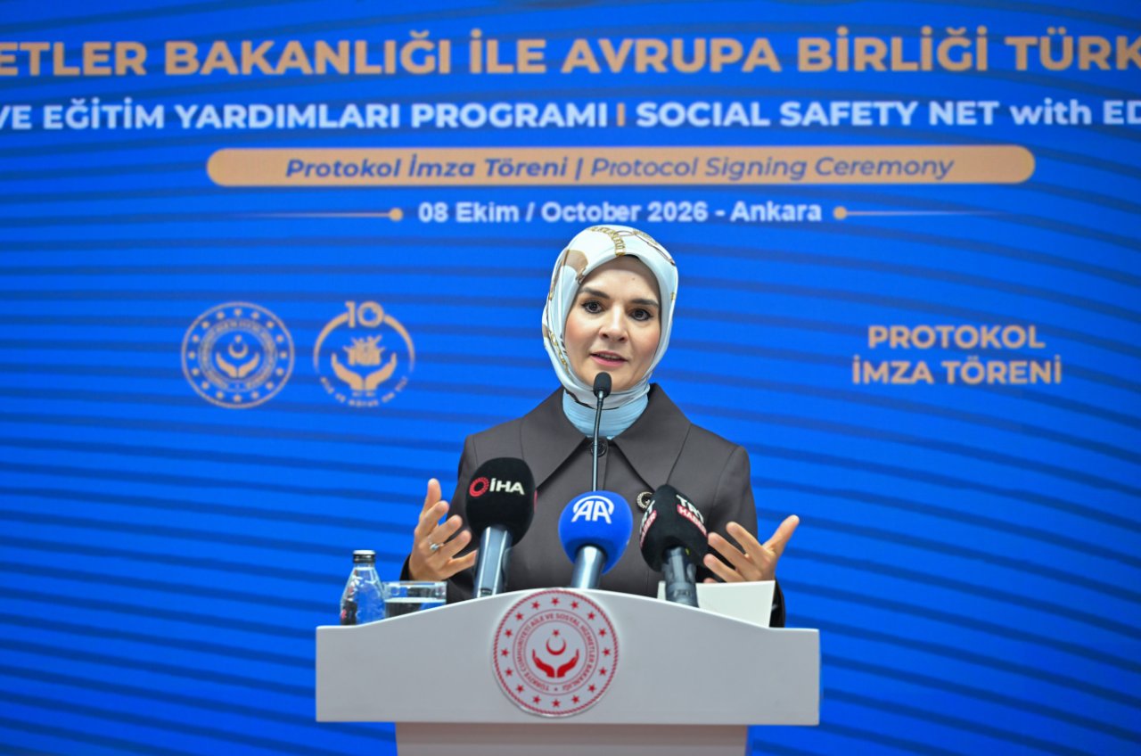 Aile ve Sosyal Hizmetler Bakanı Mahinur Özdemir Göktaş