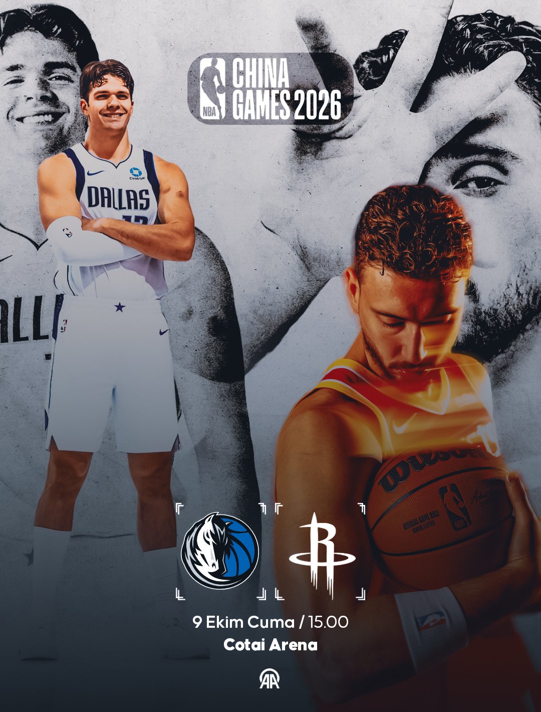 Houston Rockets-Dallas Mavericks maçı hangi kanalda, ne zaman? Alperen Şengün ve Tarık Biberovic karşı karşıya!