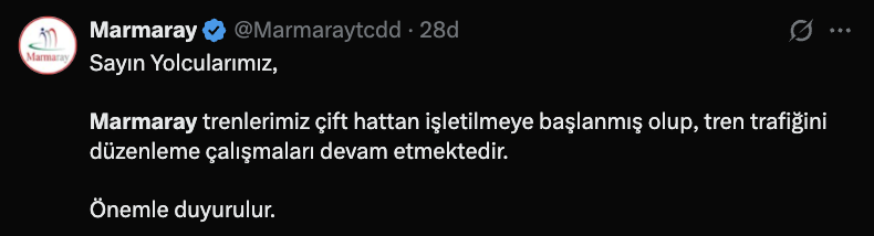 Marmaray Erenköy son dakika açıklaması: Marmaray çalışıyor mu, seferler devam ediyor mu?