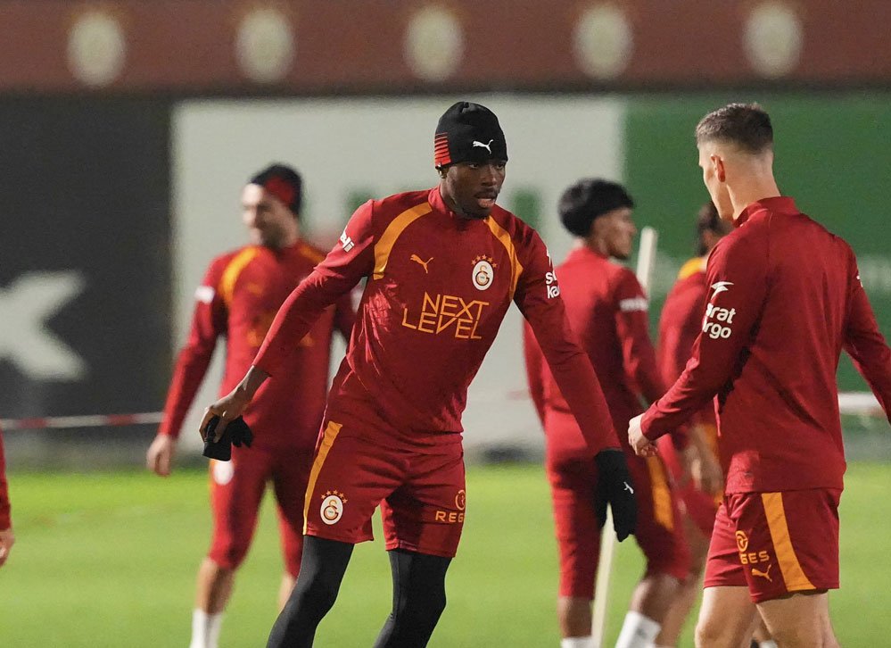 Galatasaray antrenmanından