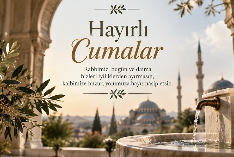 Resimli cuma mesajları 2026! En güzel, hadisli, dualı hayırlı cumalar mesajları 2026