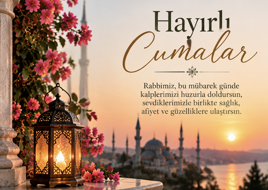 Resimli cuma mesajları 2026! En güzel, hadisli, dualı hayırlı cumalar mesajları 2026