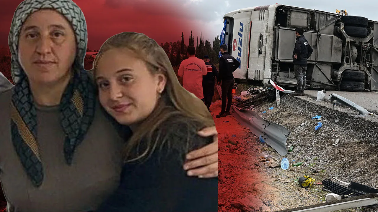 Antalya'daki otobüs kazasında hayatlarını kaybetmişlerdi! Anne ve kızının cenazeleri Konya'ya getirildi