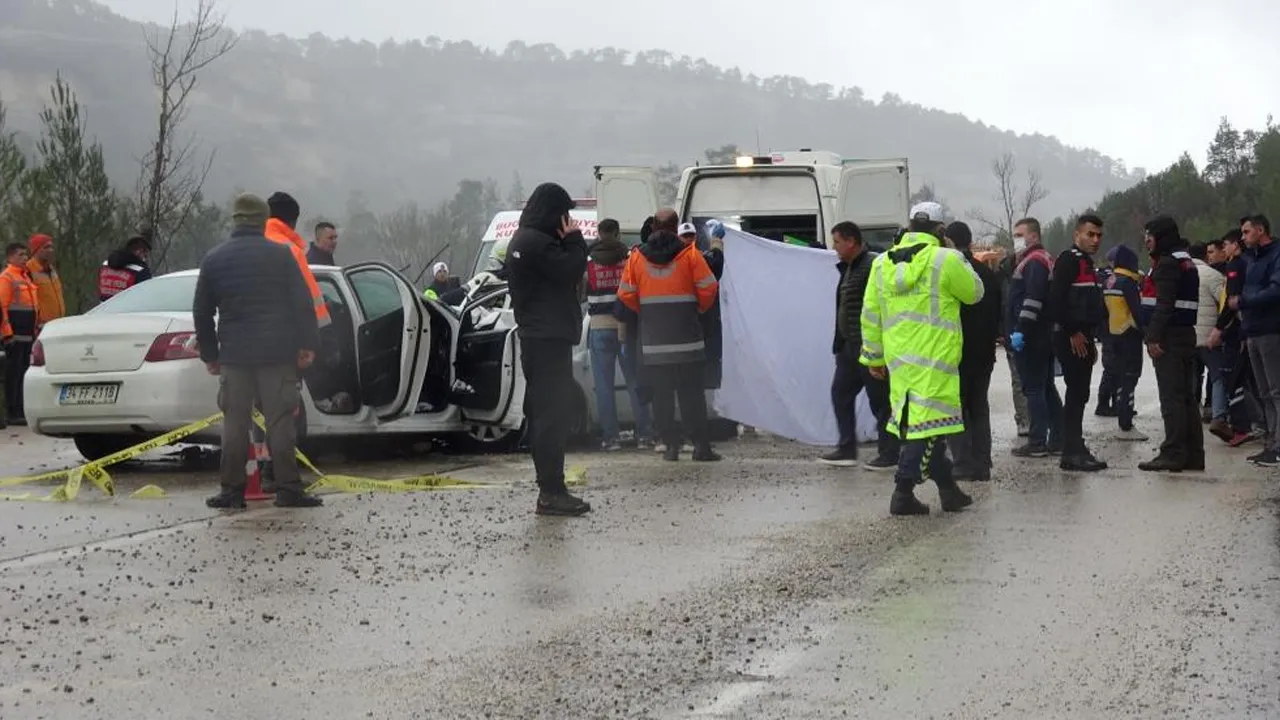 Burdur'daki kazada ölen 7 kişinin kimliği belli oldu