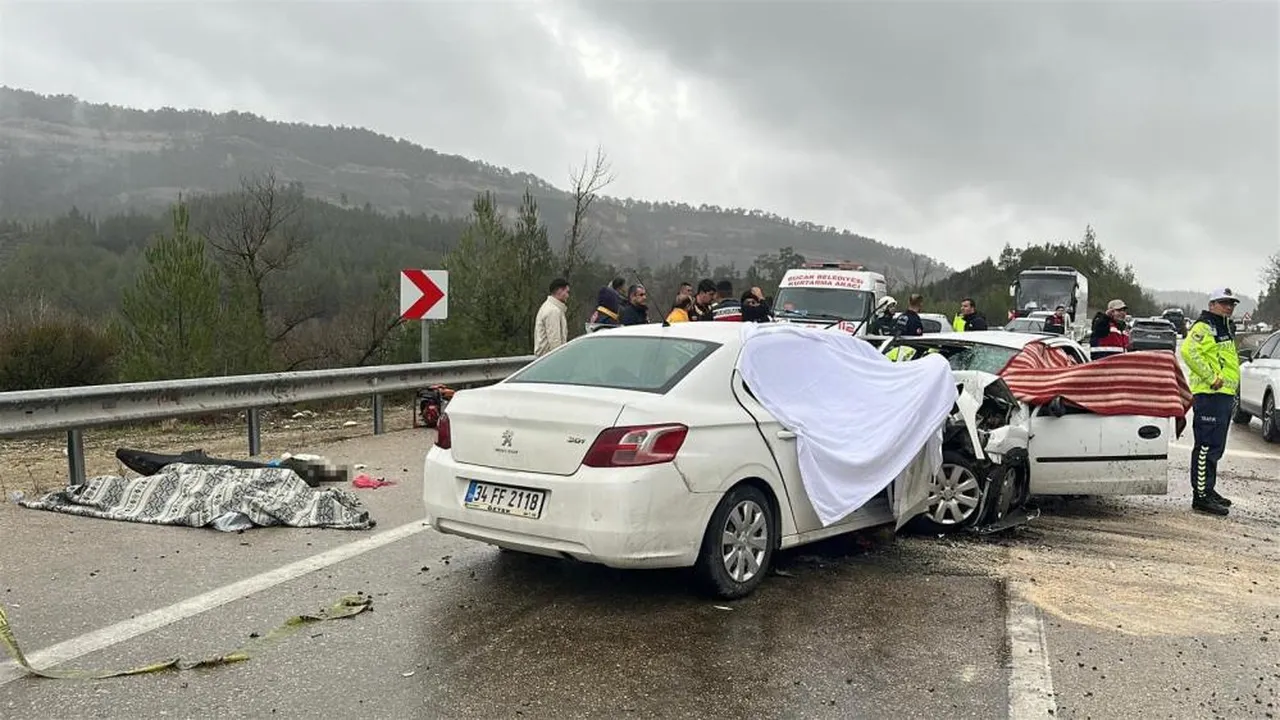 Burdur'daki kazada ölen 7 kişinin kimliği belli oldu