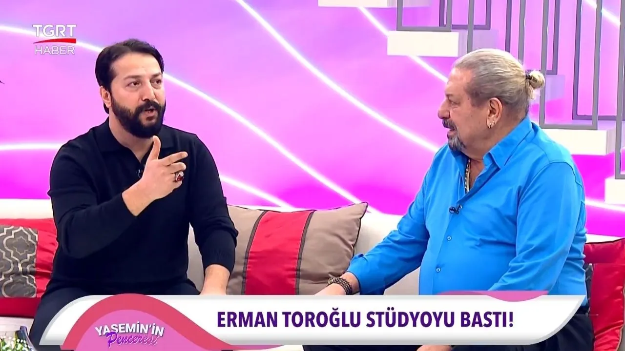 Erman Toroğlu'nun yanında Şansal Büyüka taklidi yapınca... "Benden uzak, Allah'a yakın olsun! "