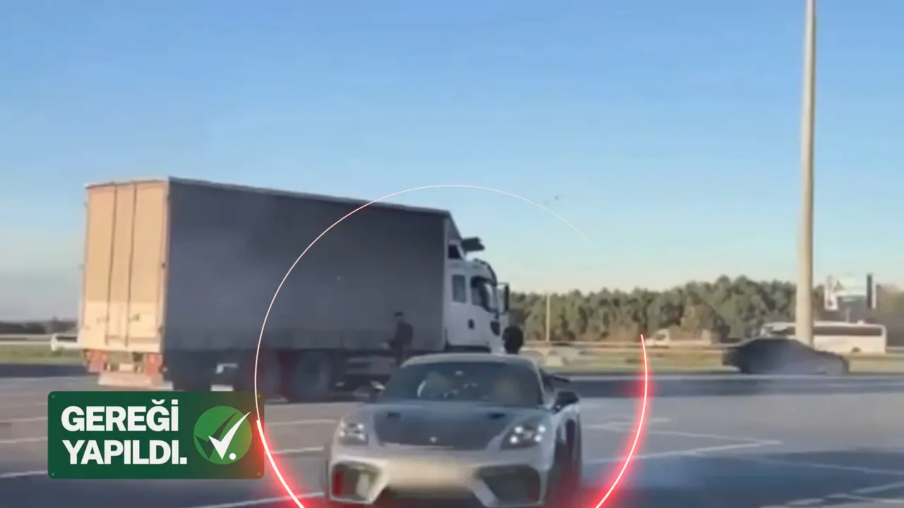 Görüntüleri Bakan Yerlikaya paylaştı! Hızın ve 'şovun' faturası ağır olacak