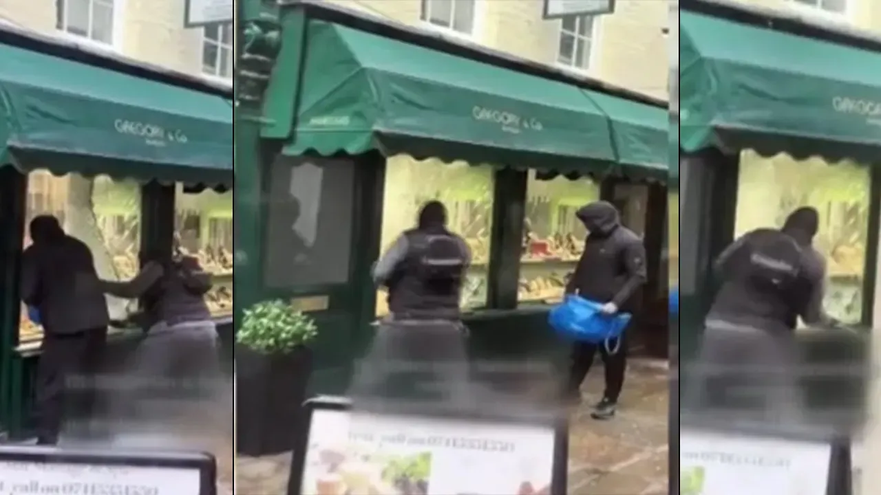 HERKES İZLEDİ ONLAR SOYDU!