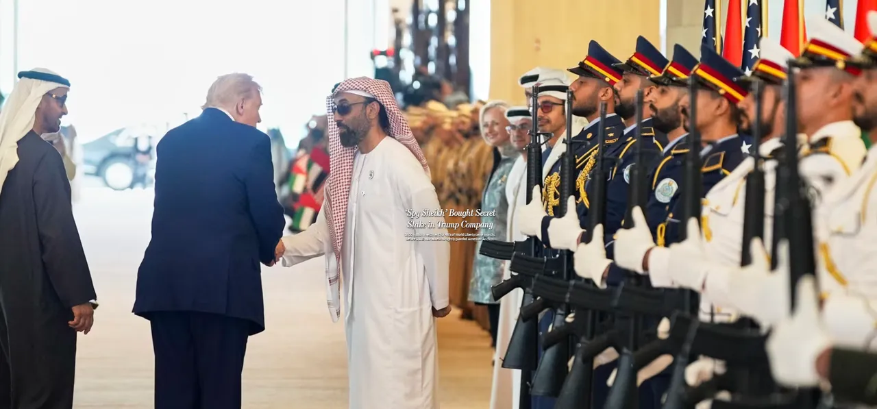 Trump şirketine ‘Ajan Şeyh’ ortak oldu! Beyaz Saraydan açıklama geldi