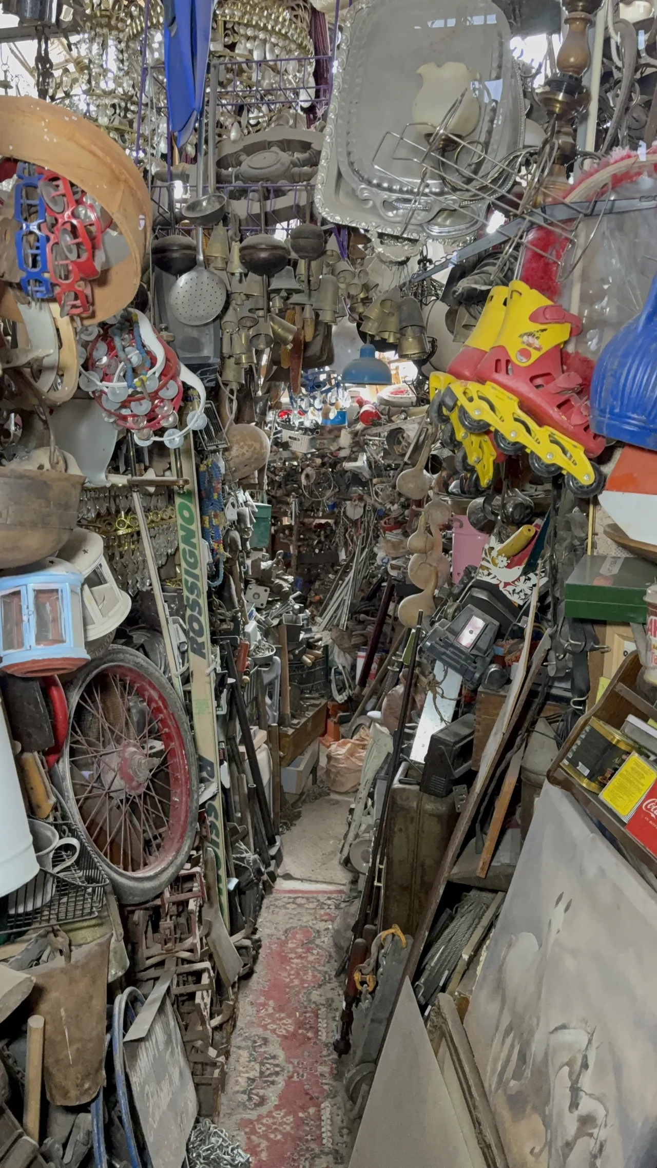 130 metrekarede 47 yıllık servet! Adım atacak yer kalmadı