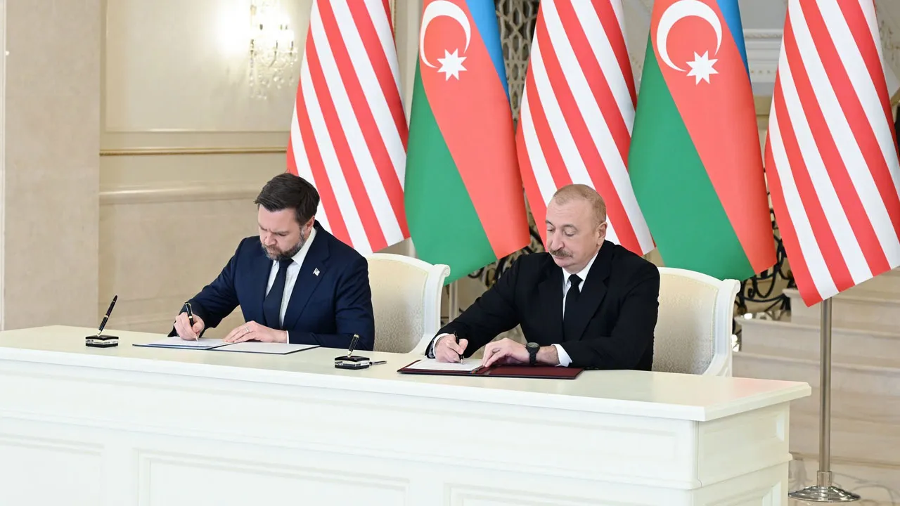 Azerbaycan ile ABD arasında stratejik anlaşma! Trump'ın yardımcısı Vance Bakü'de 
