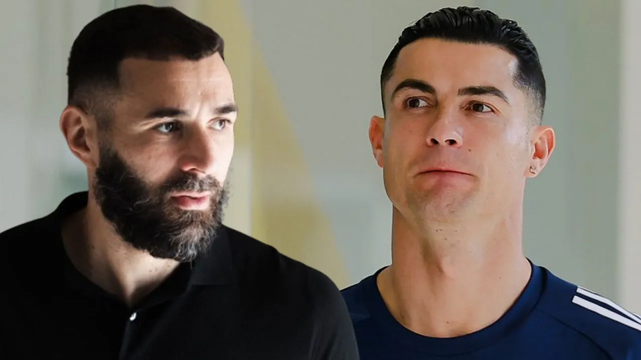 Benzema'dan Ronaldo'yu çıldırtan mesaj: Yazılanları paylaştılar