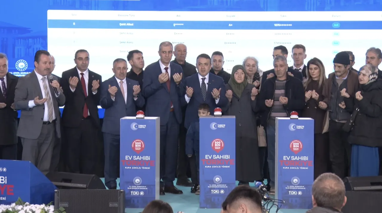 Bilecik TOKİ kura sonuçları açıklanıyor! TOKİ Bilecik kurası asil/yedek isim listesi ve sonuç sorgulama ekranı