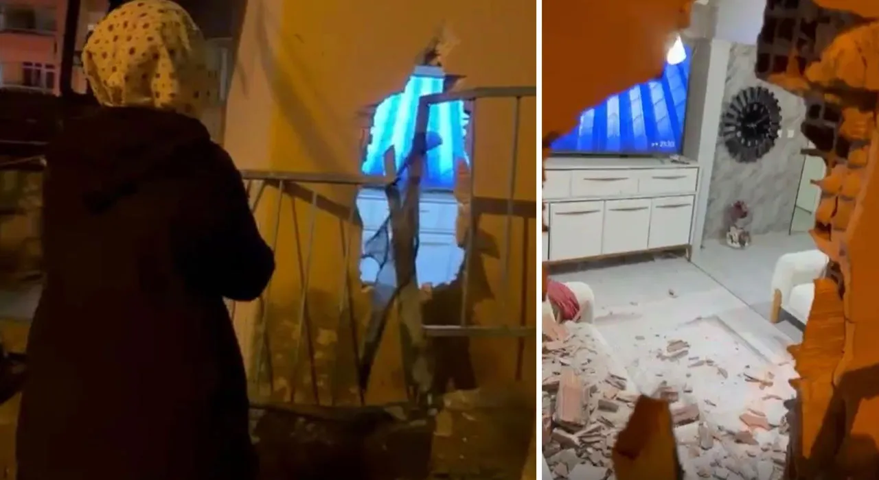 Evinde oturan adama kamyonet çarptı! Kocaeli'de akılalmaz kaza