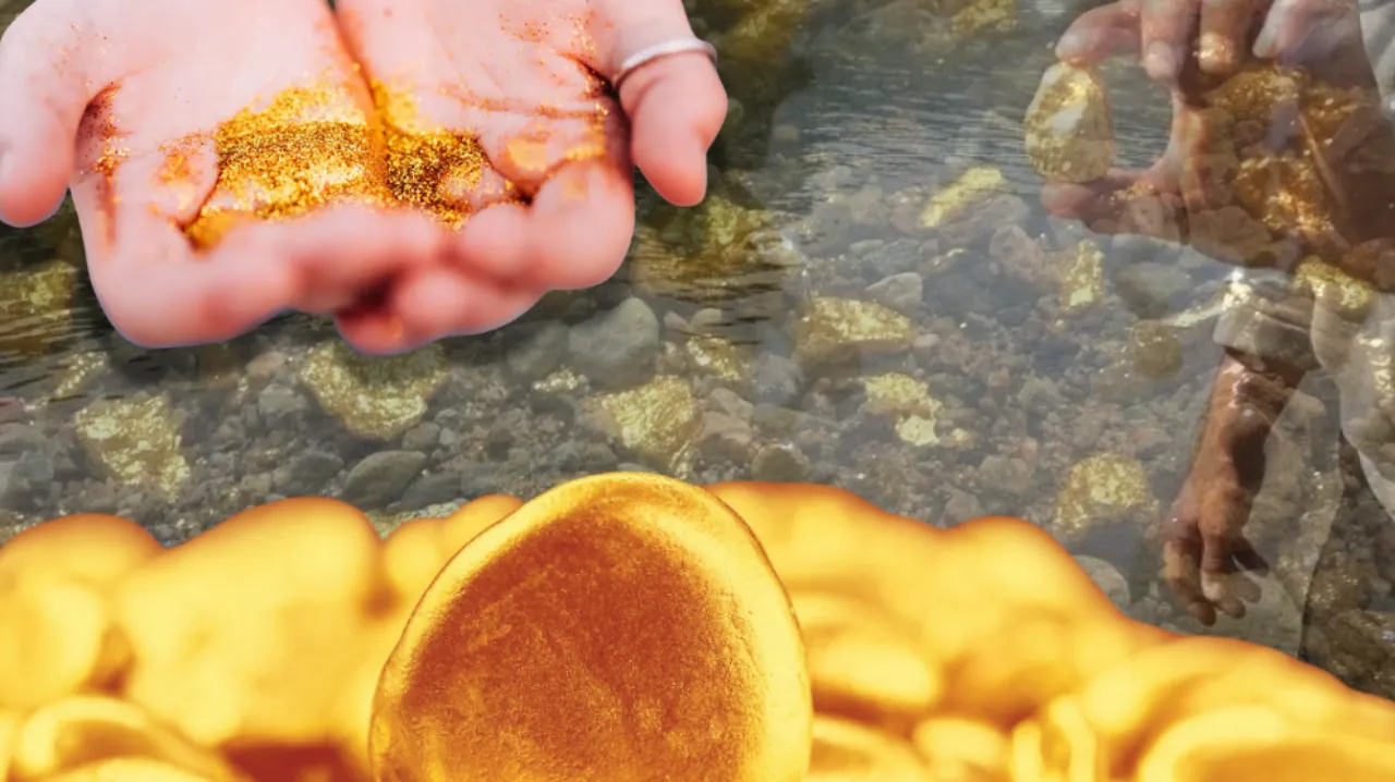 NEHİR YATAĞINDA ORTAYA ÇIKTI