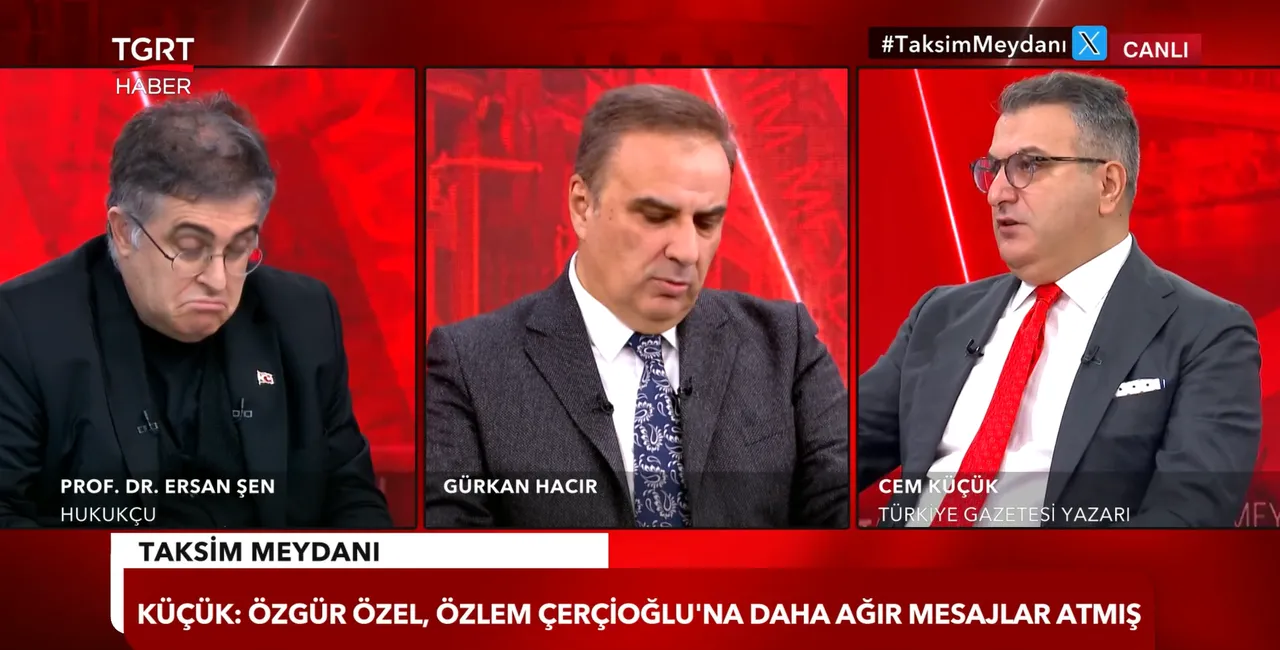Özgür Özel, Özlem Çerçioğlu'na daha ağır mesajlar attı iddiası! Cem Küçük: Açıklarsa, Özel koltuğunda duramaz