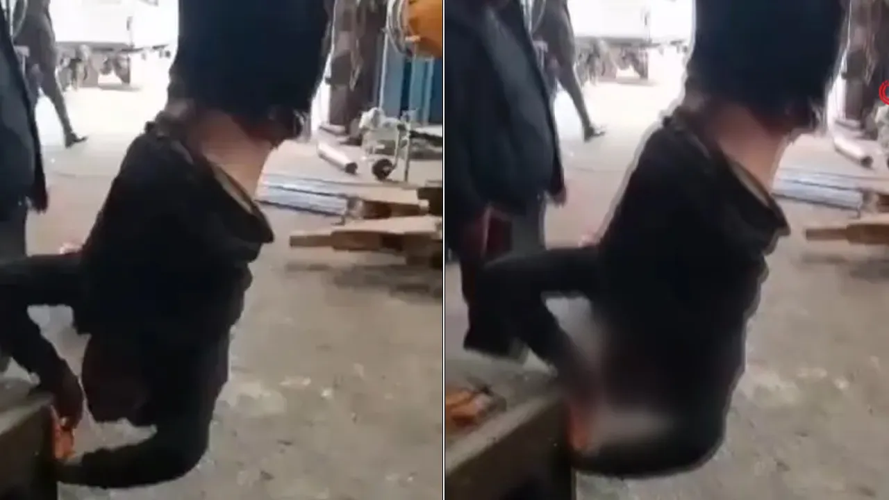 Sözün bittiği yer! Engelli genci ayağından vince asıp sallandırdılar