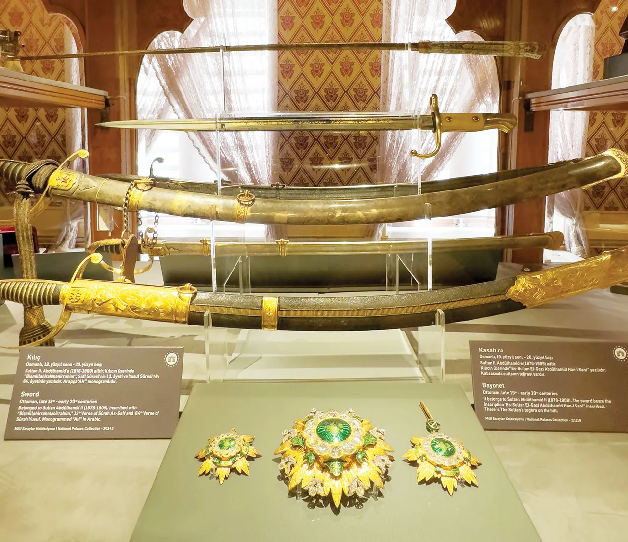 Sultan II. Abdülhamid’in yadigârları Çit Kasrı’nda