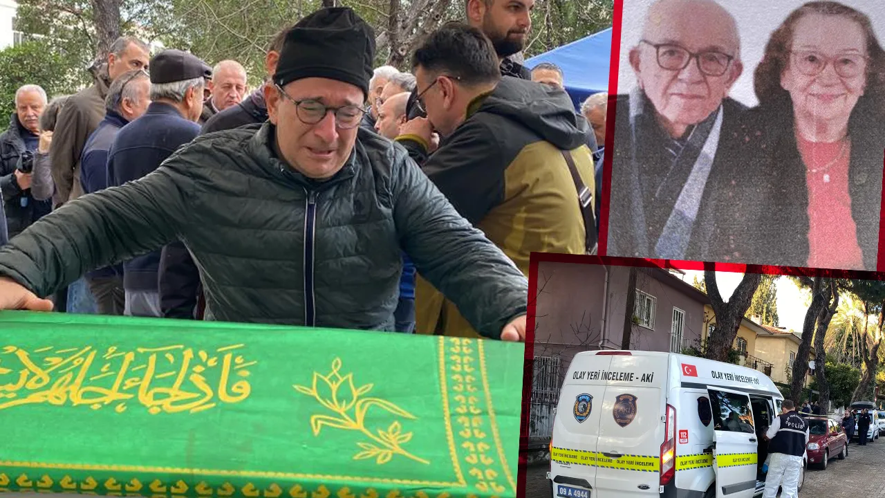 Yaşlı çiftin sır ölümü! Oğulları cenazede gözyaşı döktü: Hunharca yapılan bir cinayet