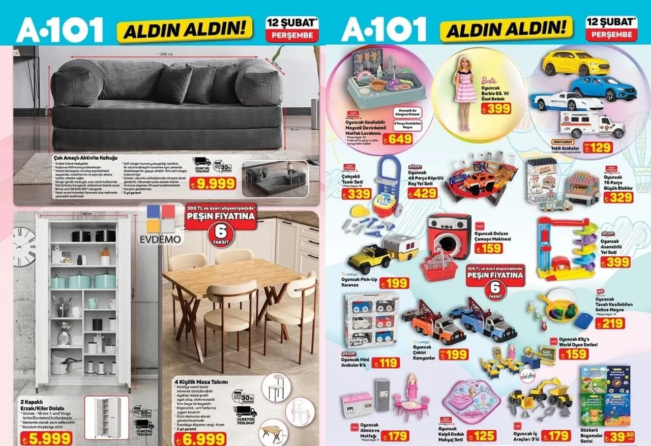 A101 Aktüel ürünler fiyat listesi 12 Şubat 2026! Ramazan ayına indirimli ürünler geliyor